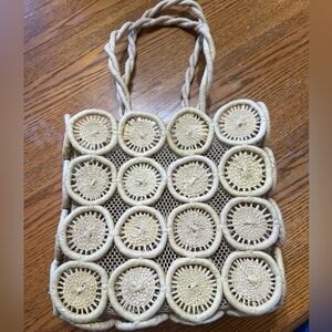 NWT Madewell The Straw Catania Tote Bag